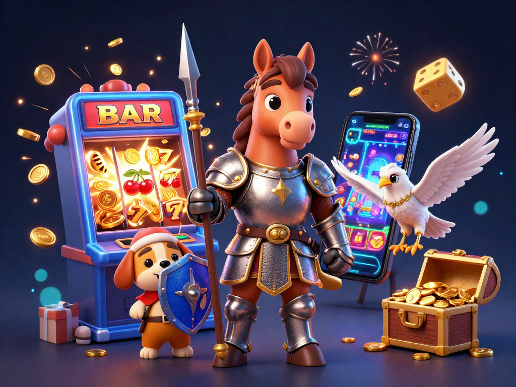 Spin and win at vicclubgamebai with a dazzling jackpot scene filled with coins, slots, and gaming excitement.