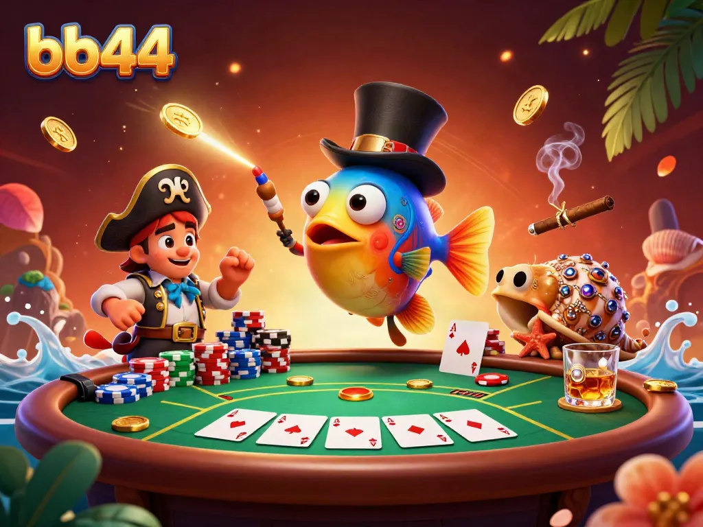 Experience the thrill of bb44 with dynamic casino characters and vibrant game elements.