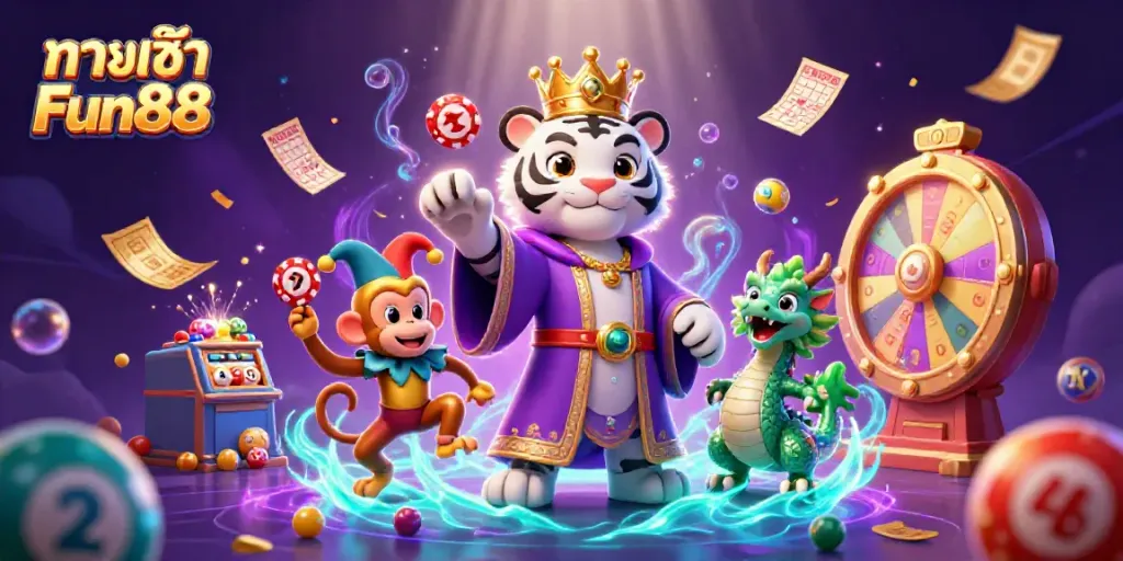 Engage in exciting gameplay with ทางเข้า Fun88, featuring vibrant characters and dynamic game elements.