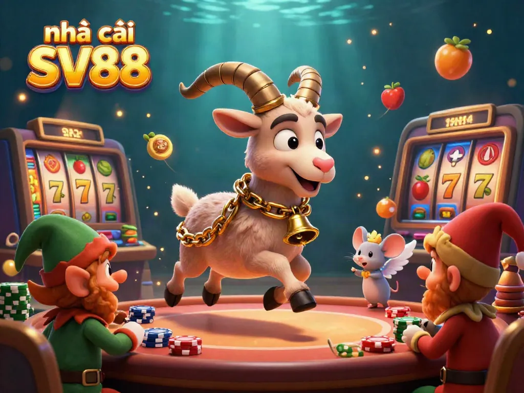 Engage in thrilling gameplay with nhà cái SV88's vibrant casino atmosphere and fun characters.
